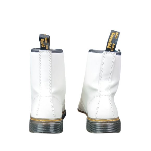 NWOT  WOMEN'S DR. MARTENS ZAVALA  WHITE COMBAT BOOTS Size 6M - Picture 6 of 10